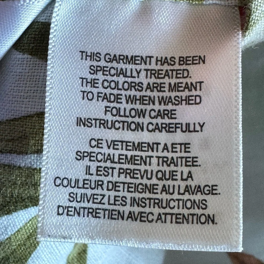 Tommy Bahama Men’s Relax Tropical Linen Shirt - Picture 7 of 9